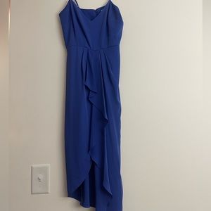 Gianni Bini High Low Spaghetti Strap Midi Dress